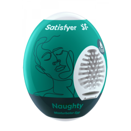 Мини-мастурбатор Satisfyer Egg Single Naughty нереалистичный, фото 