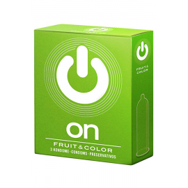 Презервативы ON Fruit & Color Цветные Ароматизированные №3, фото 