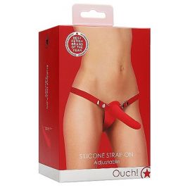 Страпон Adjustable red, фото 
