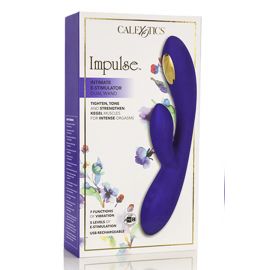 Вибратор с электростимуляцией и клиторальным стимулятором Impulse Intimate E-Stimulator Dual Wand - аксессуары: вибраторы с электростимуляцией, фото 