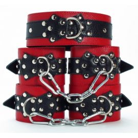 Набор Фиксаторов С Мехом BDSM Арсенал, фото 