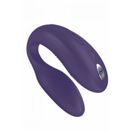 Вибратор для пар We-Vibe Sync  Purple-Фиолетовый, на радиоуправлении (стимуляция - вибромассажер), фото 