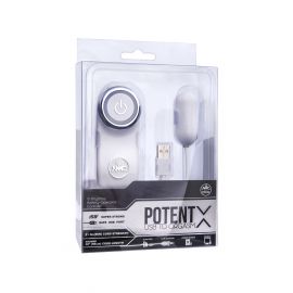 Виброяйцо NMC с пультом управления, 10 режимов вибрации, белое, 5 см - виброяичко (виброяйцо для секса), фото 