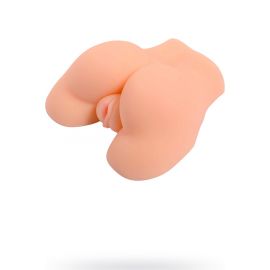 Мастурбатор реалистичный, вагина+анус, XISE, TPR, телесный, 20 см реалистичный для секса (с вибрацией), фото 