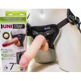 Комплект UNI strap 7" Harness best of all с вибрацией 12 режимов, фото 