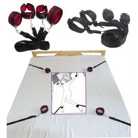 Набор Фиксаторов На Кровать BDSM Light, фото 