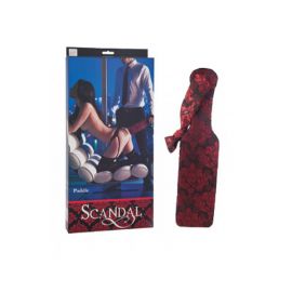 Шлепалка Scandal Paddle В Атласе, Черно-Красная, фото 