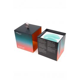 Вибратор для пар We-Vibe Sync Aqua-Голубой, на радиоуправлении (стимуляция - вибромассажер), фото 