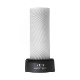 Мастурбатор TENGA 3D ZEN, Белый, фото 