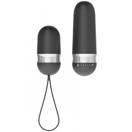 Виброяйцо OVO R4 на дистанционном управлении черное - виброяичко (виброяйцо для секса), фото 