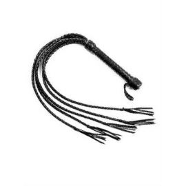 Плеть Sitabella BDSM Пятихвостная, Черная, фото 