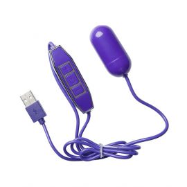 Виброяйцо NMC Powerful X, 5 режимов вибрации с 5 уровнями мощности, фиолетовое, 5 см - виброяичко (виброяйцо для секса), фото 