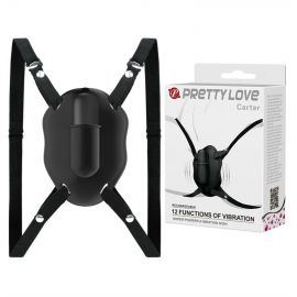 Мини-вибратор  бабочка на ремешках BI-014153-1, фото 