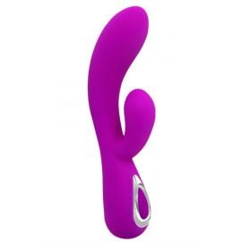 Вибратор с клиторальным стимулятором Pretty Love Honey APP BI-014129HP, фото 