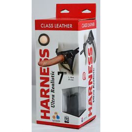 Трусики кожаные Harness Ultra Realistic 7" 630603ru, фото 