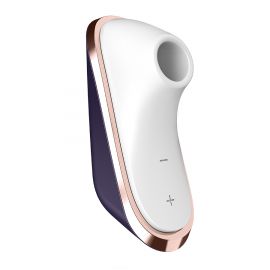 Вакуумный Стимулятор Клитора Satisfyer Traveler, Черно-Белый, фото 