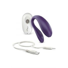 Вибратор для пар (подковка) We-Vibe Unite Purple (стимуляция - вибромассажер), фото 