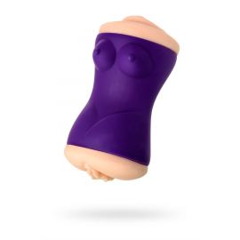 Мастурбатор двусторонний JOS YARA, TPR, телесный, 17,5 см, фото 