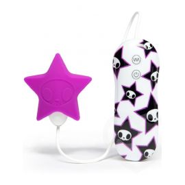 Мини-вибратор с 7 функциями Tokidoki Pink Star, фото 