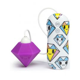 Мини-вибратор Tokidoki Purple Diamond С 7 Функциями, фото 