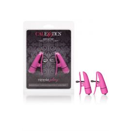 Зажимы Для Сосков NIPPLE PLAY NIPPLETTES С Вибрацией, Розовые, фото 