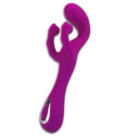 Вибратор с клиторальным стимулятором Pretty Love Flutter, фото 