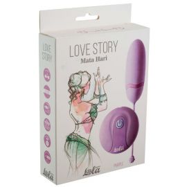 Виброяйцо на пульте управления Love Story Mata Hari purple 1800-02Lola - виброяичко (виброяйцо для секса), фото 