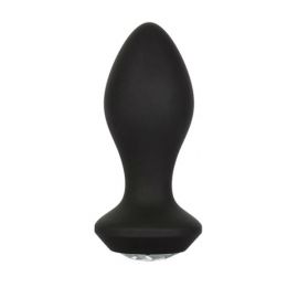 Анальная пробка с вибрацией и кристаллом Power Gem SE-0385-05-3 Twisted Anal Plug Blue 5004-02lola, фото 