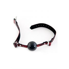 Кляп Силиконовый TOYFA Marcus На Кружевном Ремешке, Красный, фото 