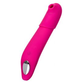 Стимулятор клитора Jos Oscar с пульсацией и вакуум-волновой стимуляцией 20,5 см, фото 