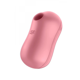 Бесконтактный Вакуумный Стимулятор Клитора Satisfyer Cotton Candy, Светло-Красный, фото 