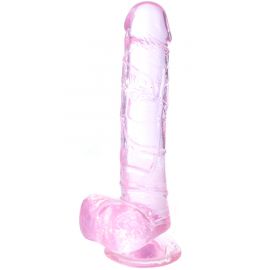 Дилдо прозрачный Intergalactic Satellite Pink, фото 