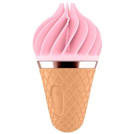 Мини-вибратор Satisfyer Sweet Treat Pink/Brown, фото 