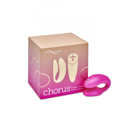 Вибратор для пар на дистанционном управлении  We-Vibe Chorus, Pink (стимуляция - вибромассажер), фото 