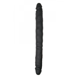 Двухсторонний фаллоимитатор Easy Toys, Double Ended Dildo, черный, 40 см., фото 
