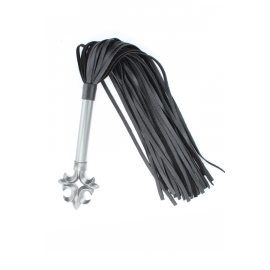 Плеть Из Натуральной Кожи, Серая, фото 