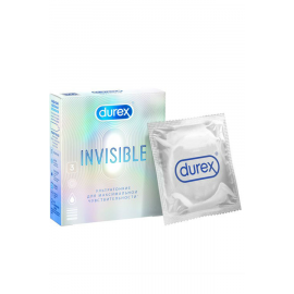 Презервативы Durex №3 Invisible ультратонкие, фото 