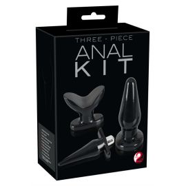 Набор анальных втулок You2Toys черный, фото 