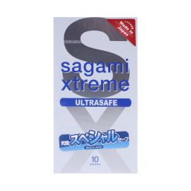 Презервативы Sagami Xtreme Ultrasafe Ультратонкие Latex 10 шт, фото 