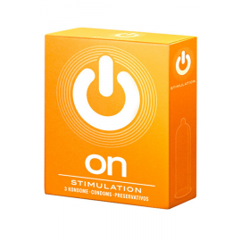 Презервативы ON Stimulation С Точками №3, фото 