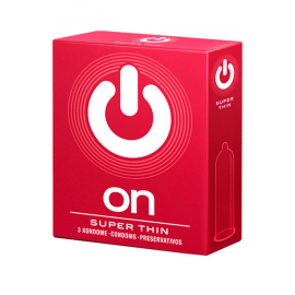 Презервативы ON Super Thin Супертонкие №3, фото 