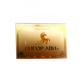 Капсулы Для Мужчин Вигор Али+ Для Усиления Эрекции, 6 шт, фото 