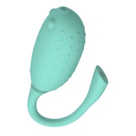 Виброяйцо Magic Motion Fugu зелёный - виброяичко (виброяйцо для секса), фото 