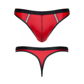 Стринги мужские красные с черными швами и резинкой (RFP collection) (XXL), фото 