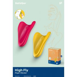 Вибромассажер бесшумный High Fly, фото 