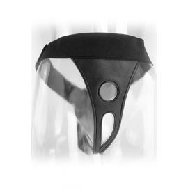 Страпон-трусики Fetish Fantasy Series Crotchless Harness женские для крепления фаллоимитаторов черны, фото 