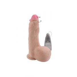 Вибратор реалистичный Phil Varone DR. PHILGOOD 8,5" на присоске с вибрацией телесный - вибромассажер-реалистик (рекомендуем выбрать лубрикант), фото 