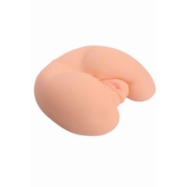 Мастурбатор реалистичный, вагина+анус, XISE, TPR, телесный, 25 см реалистичный для секса (с вибрацией), фото 