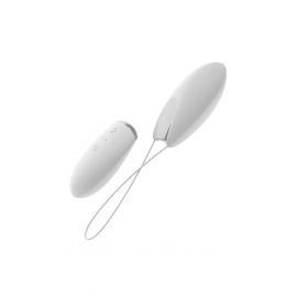 Виброяйцо OVO R1 на дистанционном управлении белое - виброяичко (виброяйцо для секса), фото 