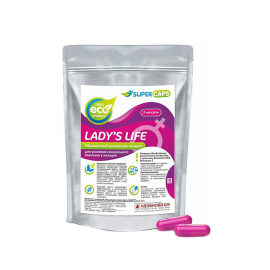 Капсулы Возбуждающие Для Женщин Lady's Life, 2 шт, фото 